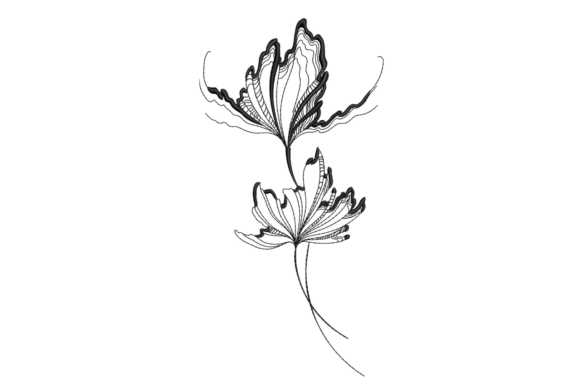 Abstract Floral Linework Review
