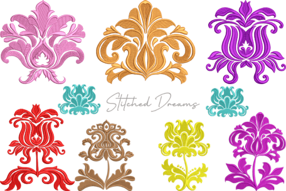 Beautiful Floral Embroidery for Premium Sweatshirts