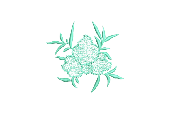 Botanical Plants Embroidery Design Review for Boutique Sweatshirts