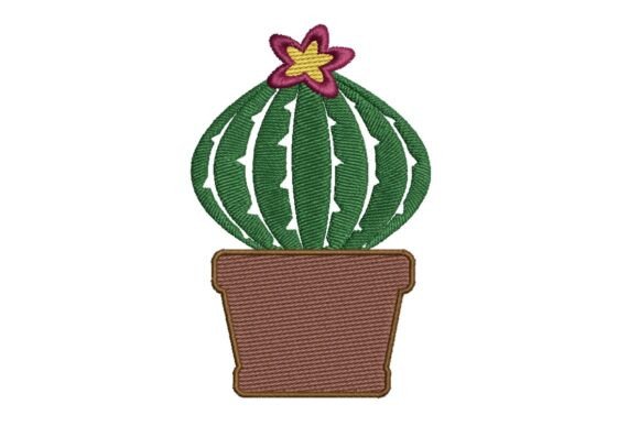 Cactus and Succulent Embroidery Design Review