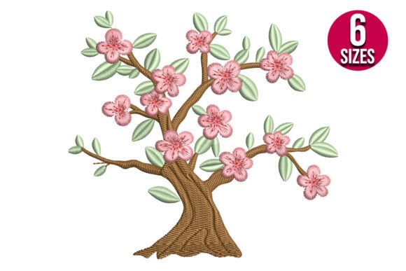 Cherry Tree, Sakura Embroidery Design Review