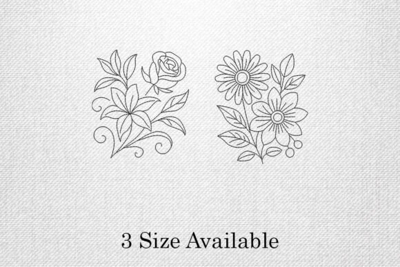 Daisy Rose Outline Embroidery Set Review for Boutique Sweatshirts