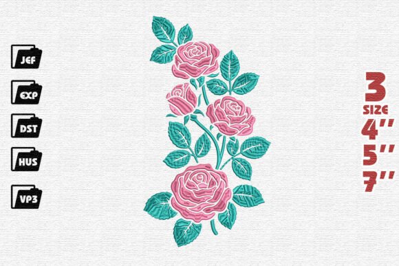 Elegant Rose Embroidery Review for Seasonal Use