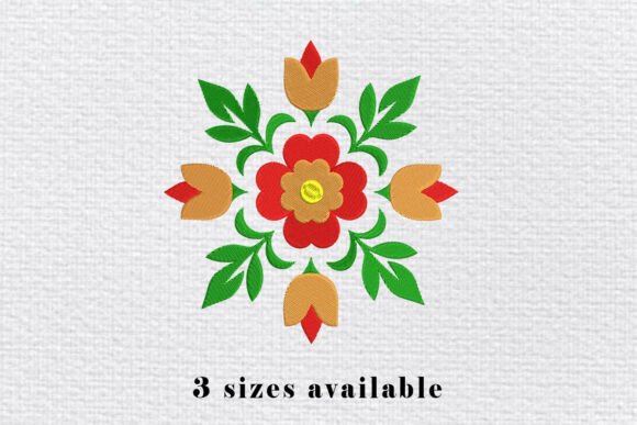 Floral Mandala Embroidery File Review for Seasonal Projects