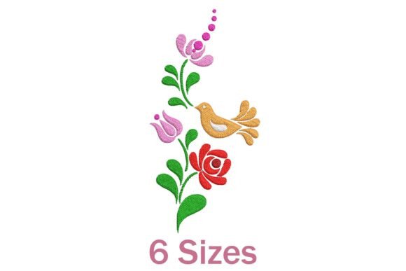Flower with Bird Embroidery Review