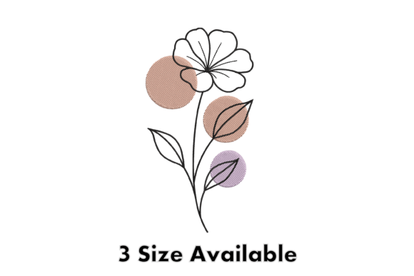 Minimal Flower Embroidery Design Review for Handmade Gifts