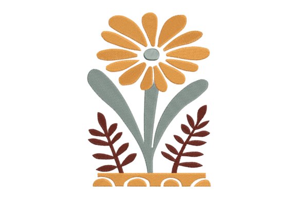 Modern Flower Embroidery Design Review for Etsy Sellers