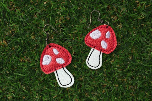 Mushroom Toadstool ITH Feltie Applique Review for Craft Fair Success