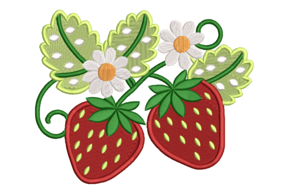 Strawberry Flower: A Seasonal Embroidery Design Review