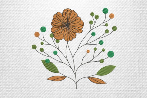 Whimsical Floral Branch Embroidery Review for Apparel Projects