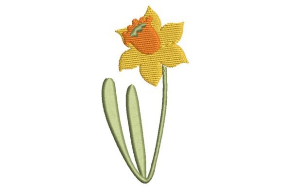 Yellow Daffodil Embroidery Review