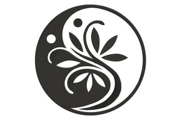 Yin Yang Tree Embroidery Design Review for Apparel Projects